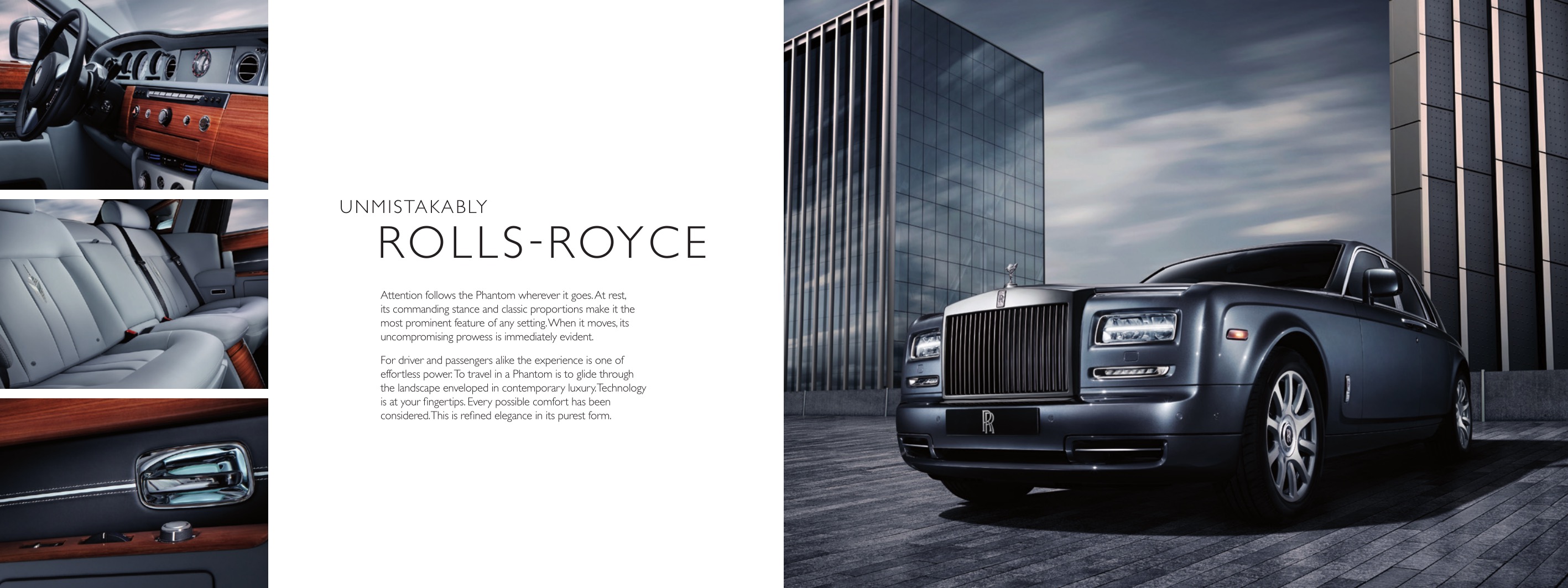 2016 Rolls-Royce Model Range Brochure Page 1